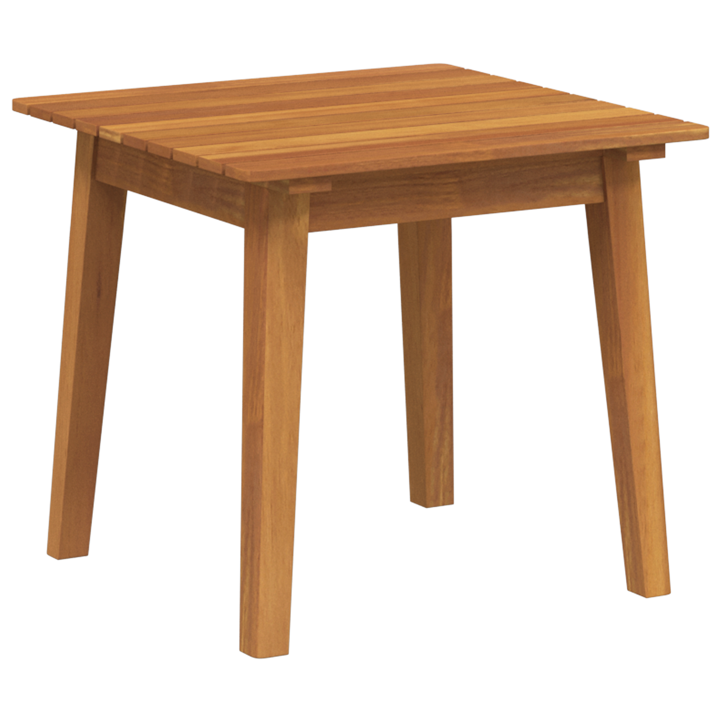 Sidebord 45X45X40 Cm Massivt Træ Akaci