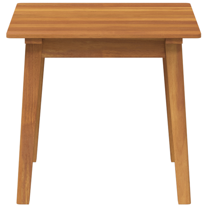 Sidebord 45X45X40 Cm Massivt Træ Akaci