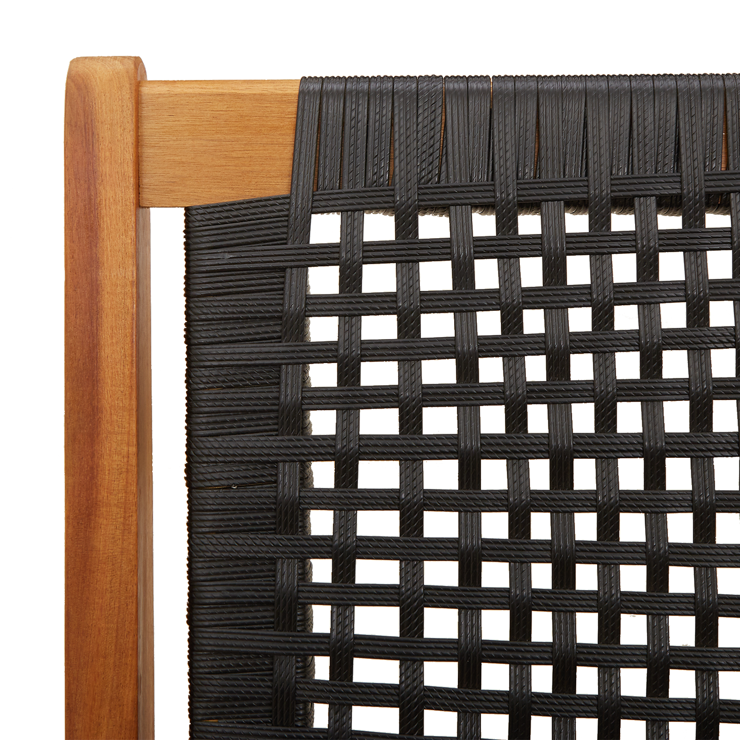 Havemøbler 2 Stk Sort 76X67X73.5 Cm Solid Akacietræ