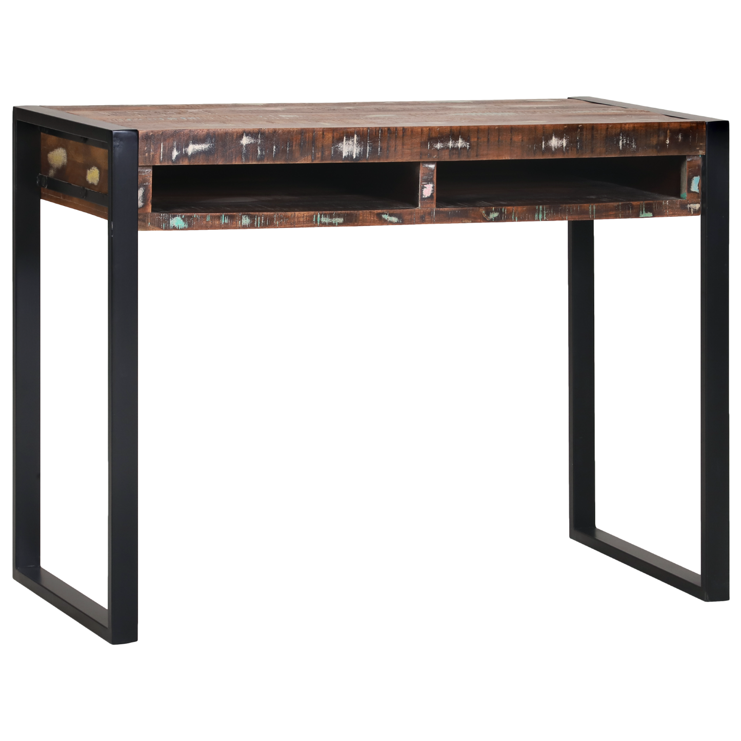 Dressing Table Flerfarvet 100 X 50 X 75 Cm Massivt Genbrugstræ