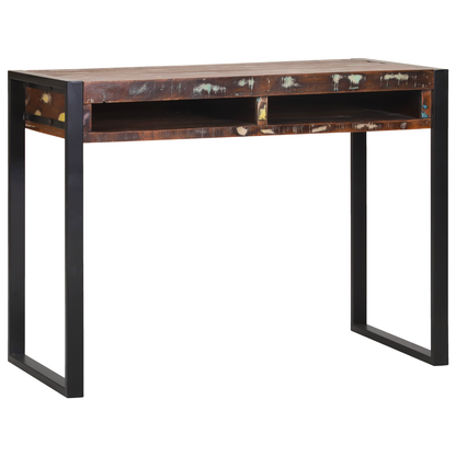 Dressing Table Flerfarvet 100 X 50 X 75 Cm Massivt Genbrugstræ