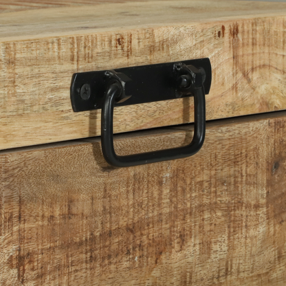 Opbevaringskister Brun 60 X 30 X 30 Cm Massivt Mangotræ