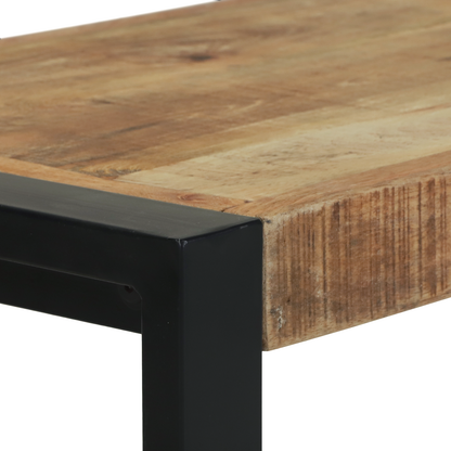 Bænk Brun 100 X 35 X 45 Cm Massivt Mangotræ