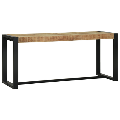 Bænk Brun 100 X 35 X 45 Cm Massivt Mangotræ