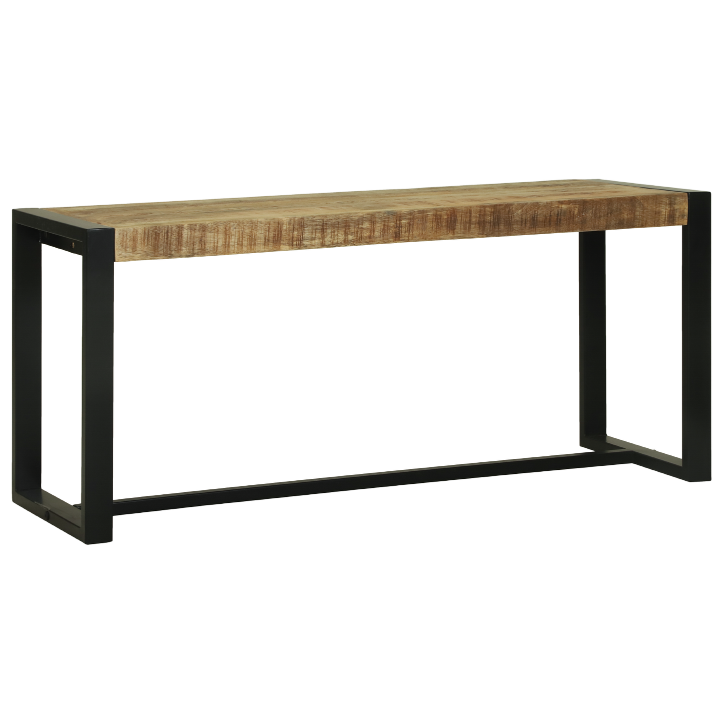 Bænk Brun 100 X 35 X 45 Cm Massivt Mangotræ