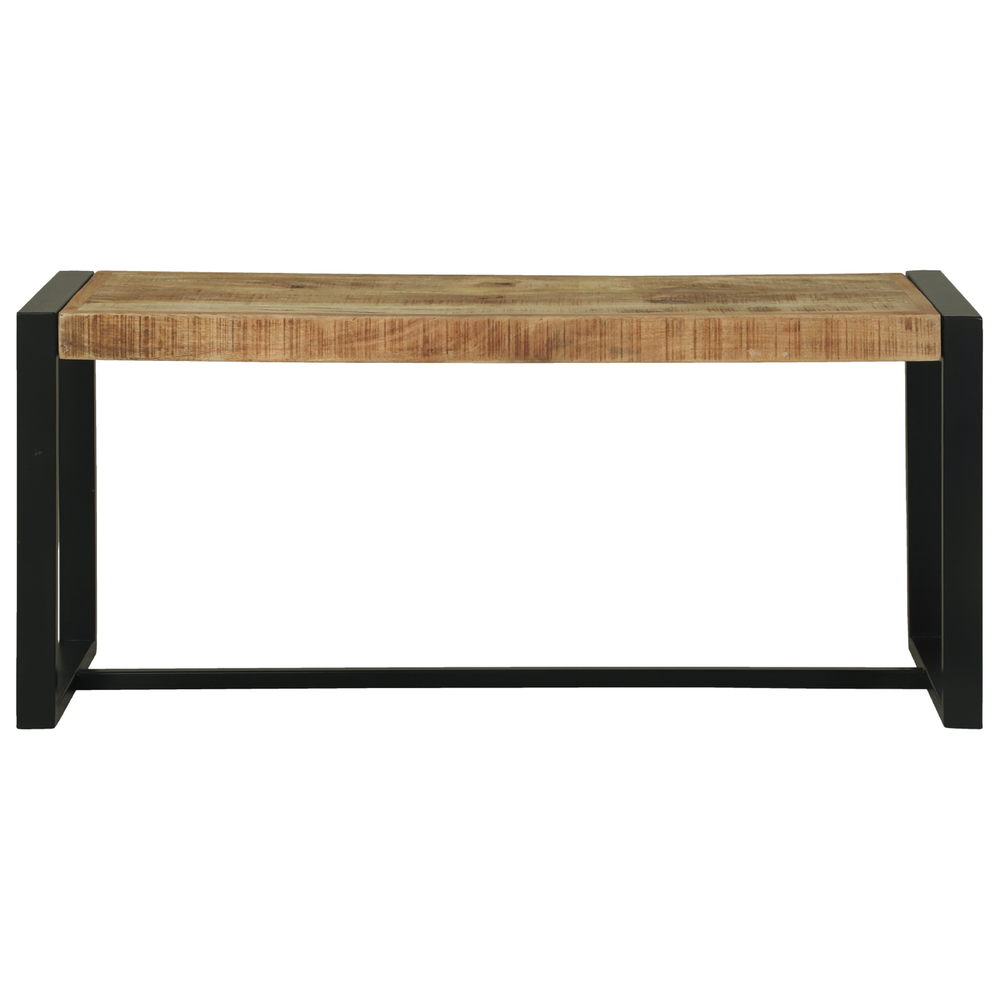 Bænk Brun 100 X 35 X 45 Cm Massivt Mangotræ