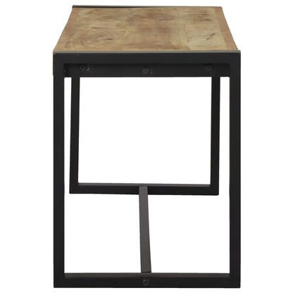 Bænk Brun 100 X 35 X 45 Cm Massivt Mangotræ