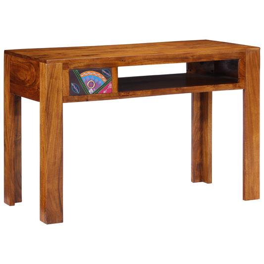 Skrivebord 110X50X73 Cm Solidt Træ Akacietræ