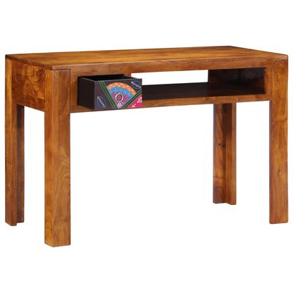 Skrivebord 110X50X73 Cm Solidt Træ Akacietræ
