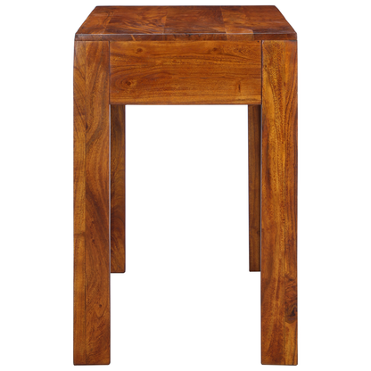 Skrivebord 100X50X75 Cm Massivt Træ Akacietræ