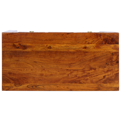 Skrivebord 100X50X75 Cm Massivt Træ Akacietræ