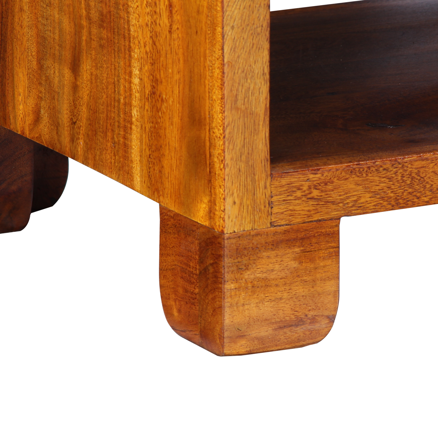 Sideboard Flerfarvet 40 X 35 X 45 Cm Massivt Akacietræ