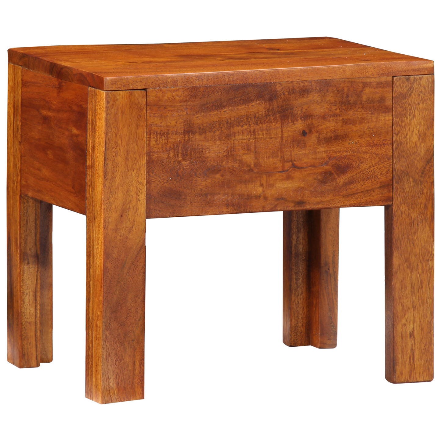 Side Table 40X30X36 Cm Solid Wood Acacia