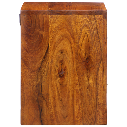 Sengeborde 2 Stk 35X30X40 Cm Massivt Træ Akacia