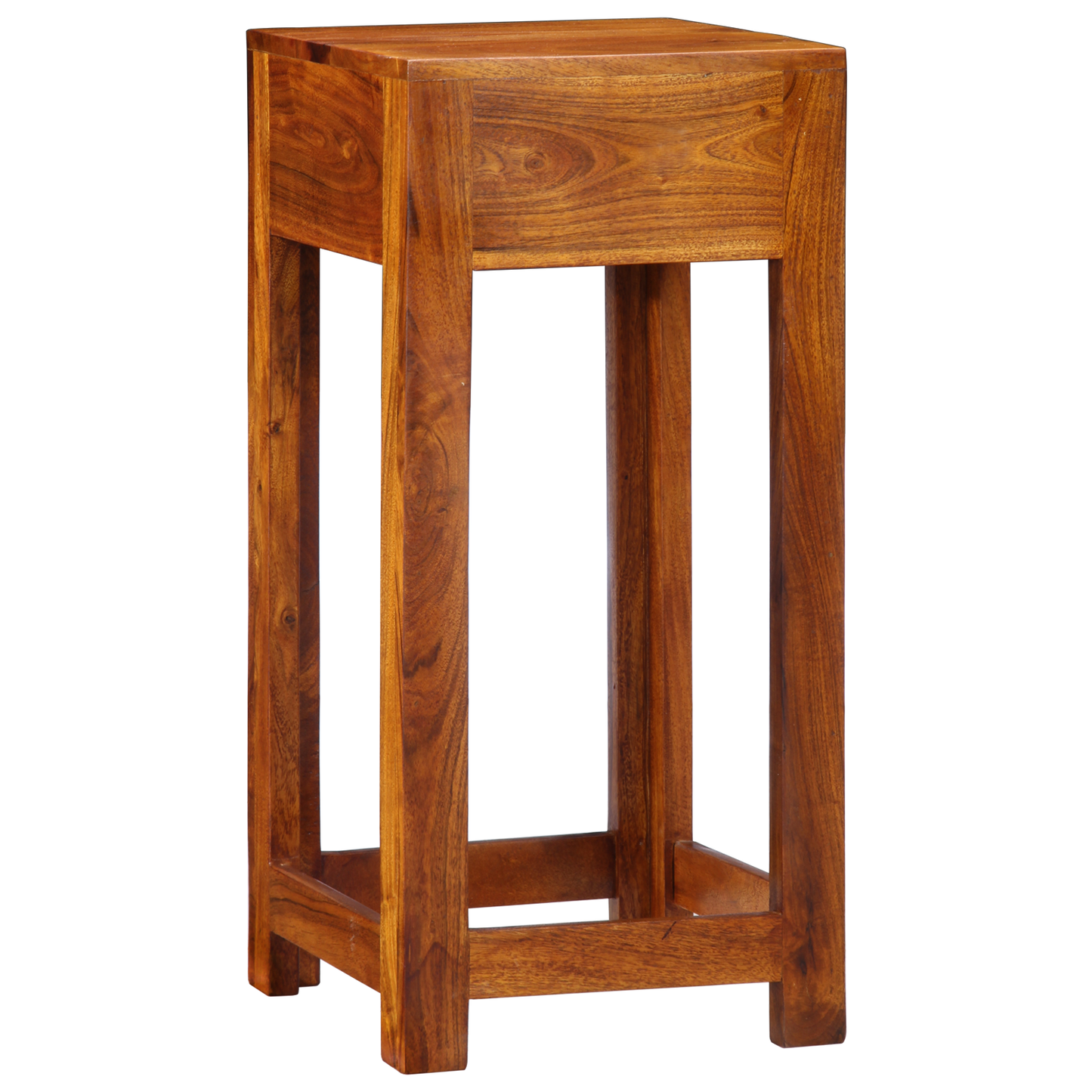 Telefonstand 35X35X75 Cm Solid Akacietræ