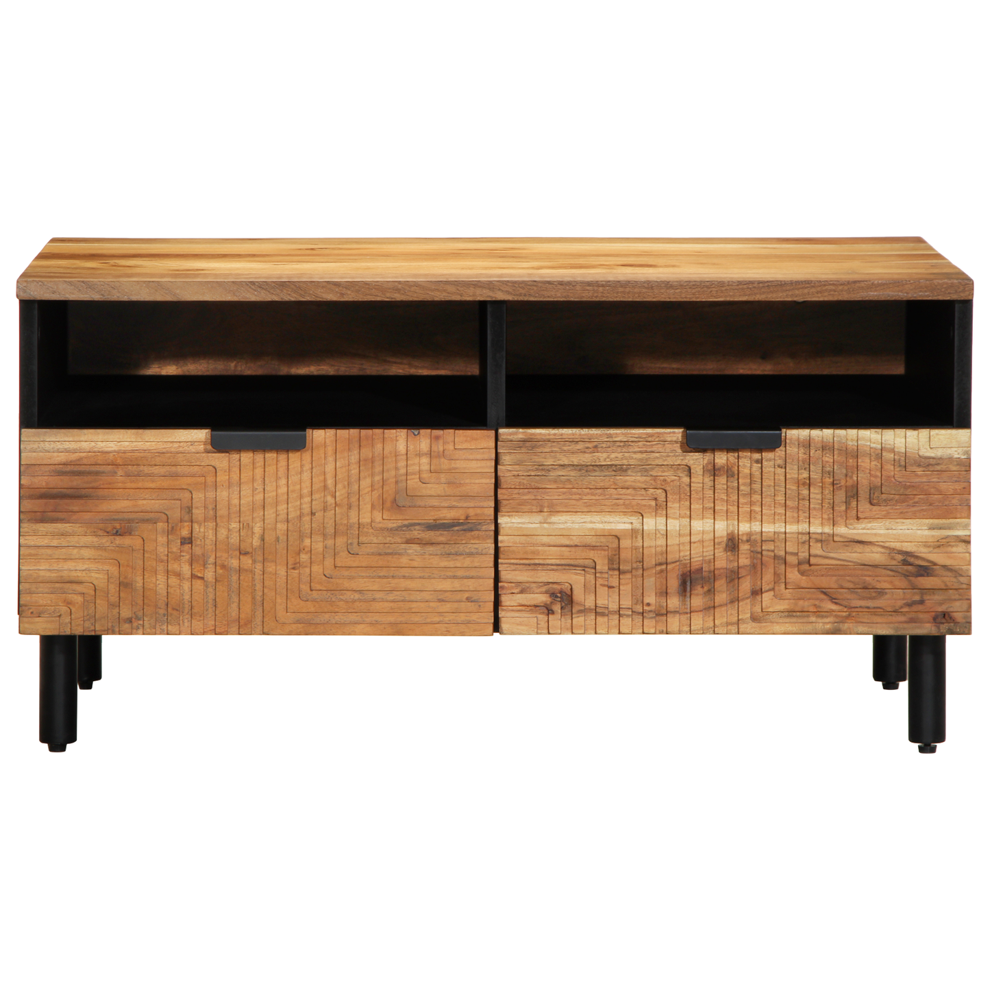 Kaffebord 80X54X40 Cm Solid Akacietræ