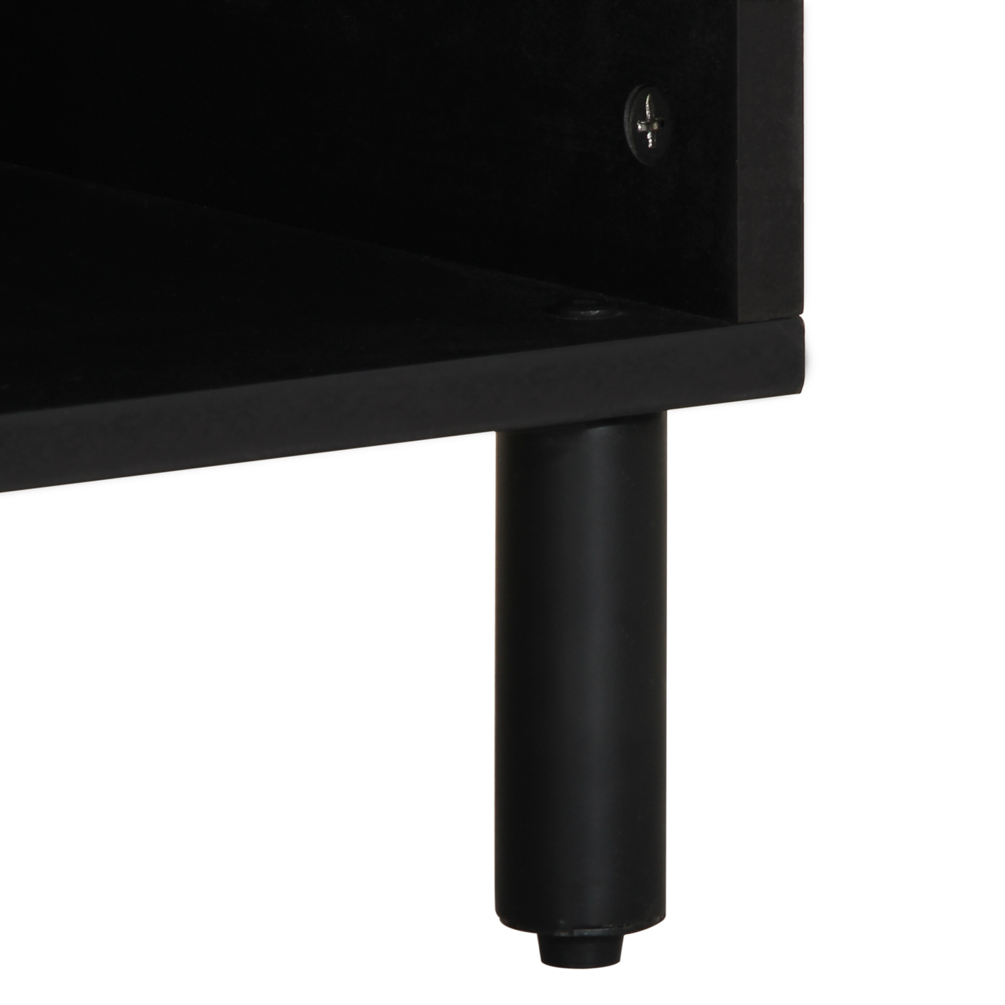 Tv-Skab Med Skuffe Brun 100 X 33.5 X 46 Cm Massivt Akacietræ