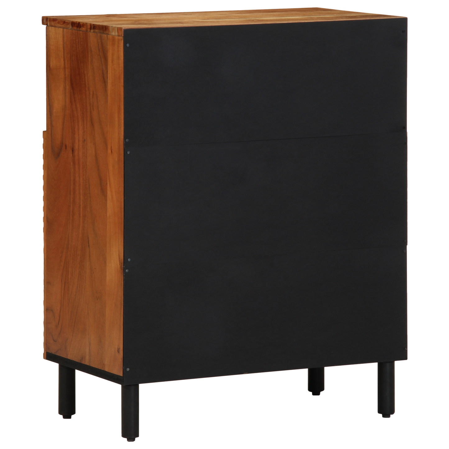 Sideboard Med Hylde Brun 60 X 33 X 75 Cm Massivt Akacietræ