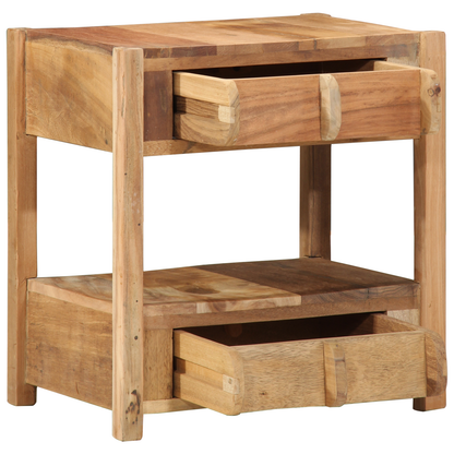Sidetable 43X32X46 Cm Solid Træ Genanvendt