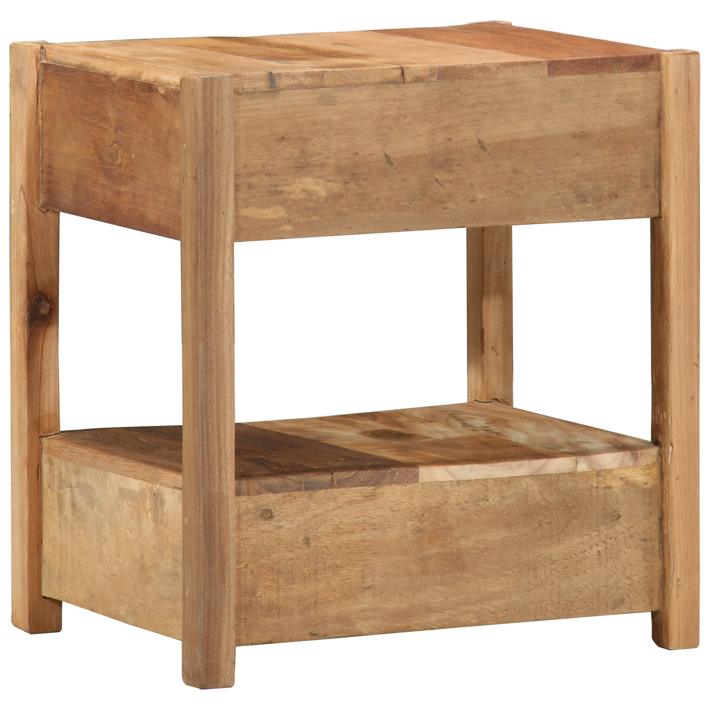 Sidetable 43X32X46 Cm Solid Træ Genanvendt
