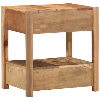 Sidetable 43X32X46 Cm Solid Træ Genanvendt
