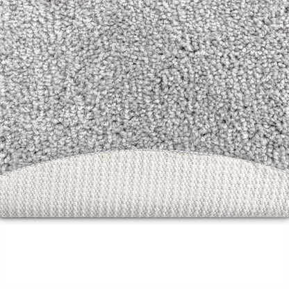 Anti-Slip Shaggy Tæppe Grå 90 X 90 Cm Pp