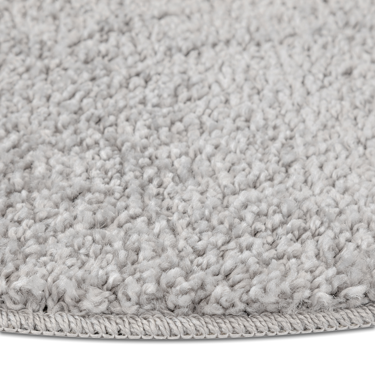 Anti-Slip Shaggy Tæppe Grå 90 X 90 Cm Pp