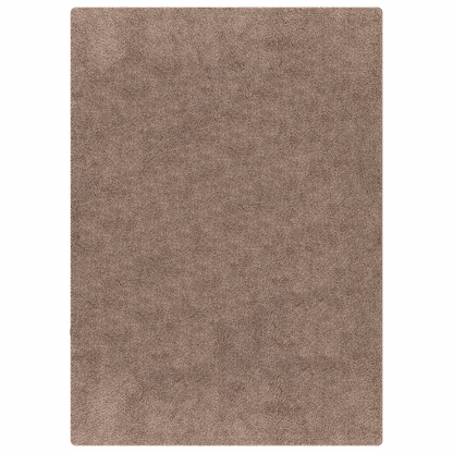 Shaggy Tæppe Med Latexbund Brun 200X290 Cm