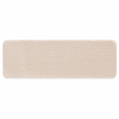 Skridsikre Trappemåtter 15 Dele Creme 60 X 25 Cm Pp