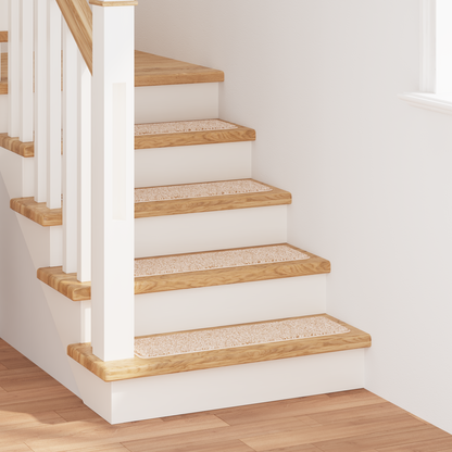 Skridsikre Trappemåtter 15 Dele Creme 75 X 20 Cm Pp