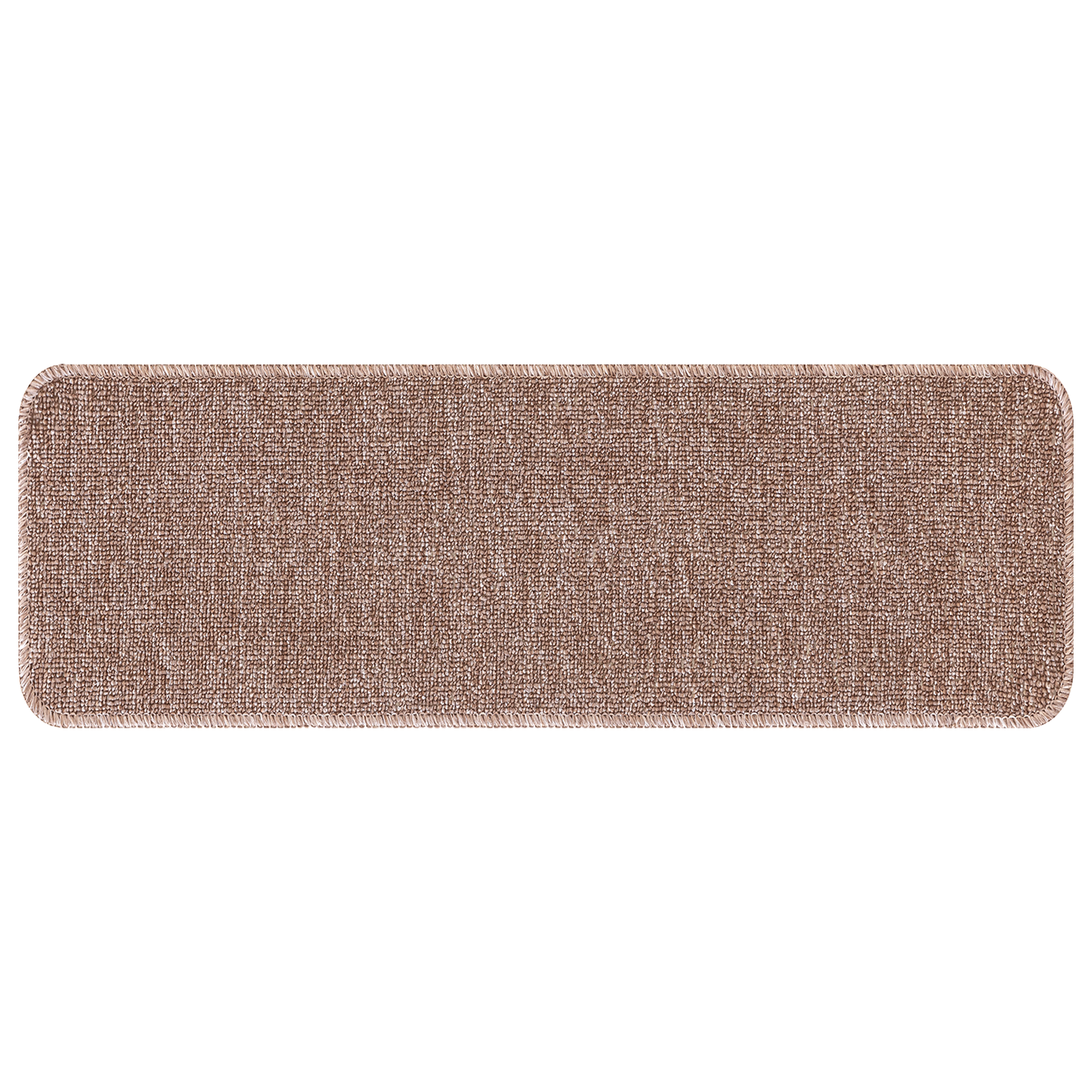 Skridsikre Trappemåtter 15 Dele Lysebrun 60 X 25 Cm Pp