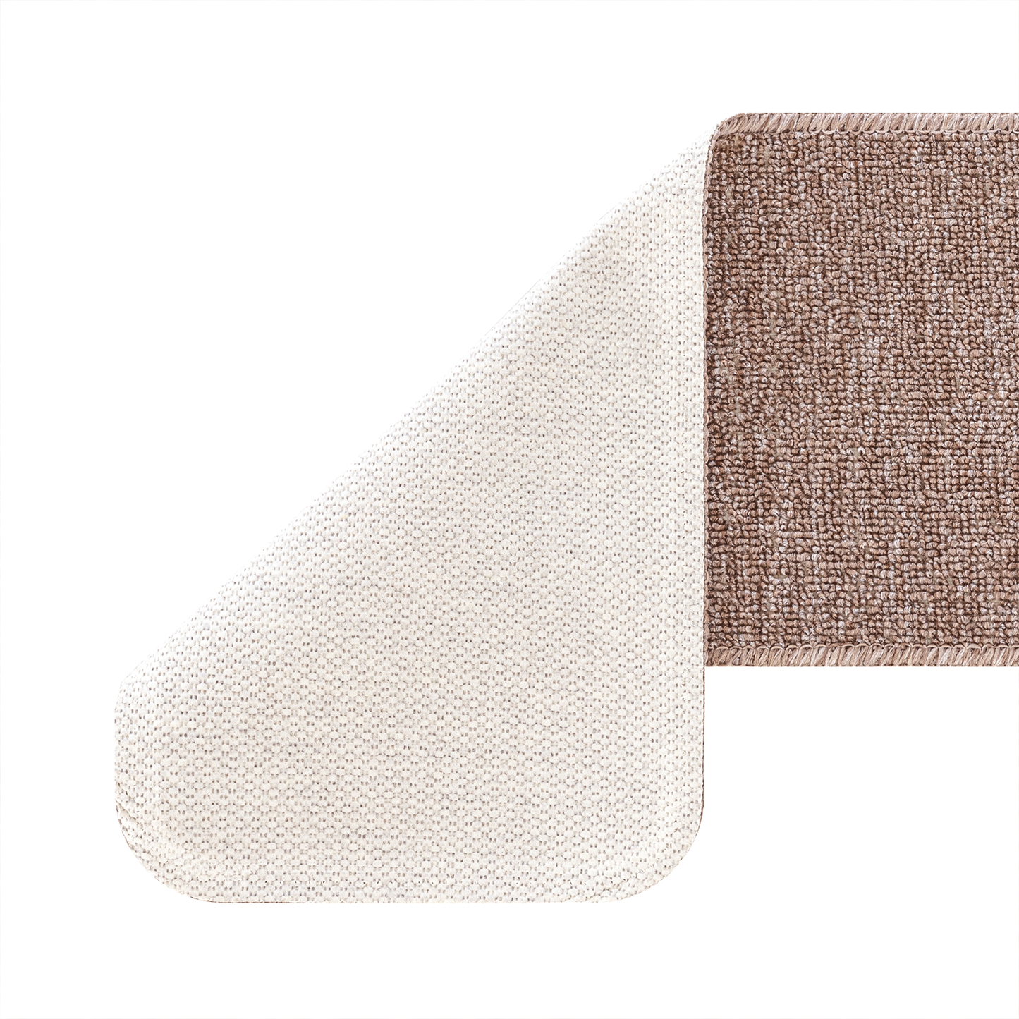 Skridsikre Trappemåtter 15 Dele Lysebrun 75 X 20 Cm Pp