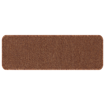 Skridsikre Trappemåtter 15 Dele Gul 60 X 25 Cm Pp