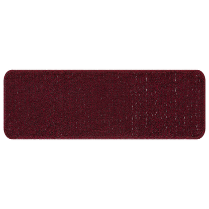 Skridsikre Trappemåtter 15 Dele Bordeaux 60 X 25 Cm Pp