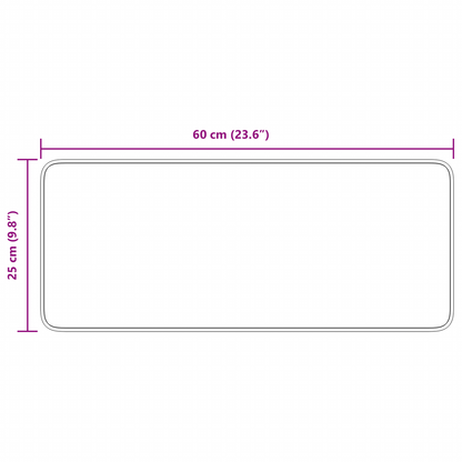 Skridsikre Trappemåtter 15 Dele Bordeaux 60 X 25 Cm Pp