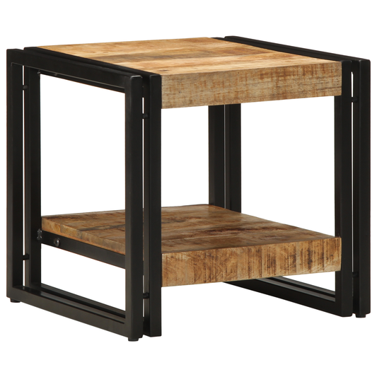 Kaffebord 40X50X38 Cm Solid Groft Træ Mango