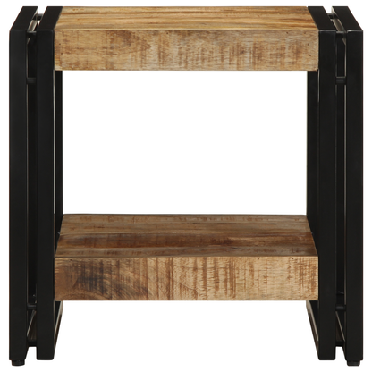 Kaffebord 40X50X38 Cm Solid Groft Træ Mango