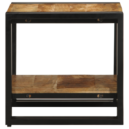 Kaffebord 40X50X38 Cm Solid Groft Træ Mango