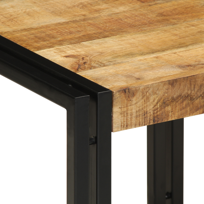 Sofabord 40X50X38 Cm Solid Groft Træ Mango