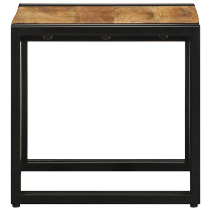Sofabord 40X50X38 Cm Solid Groft Træ Mango