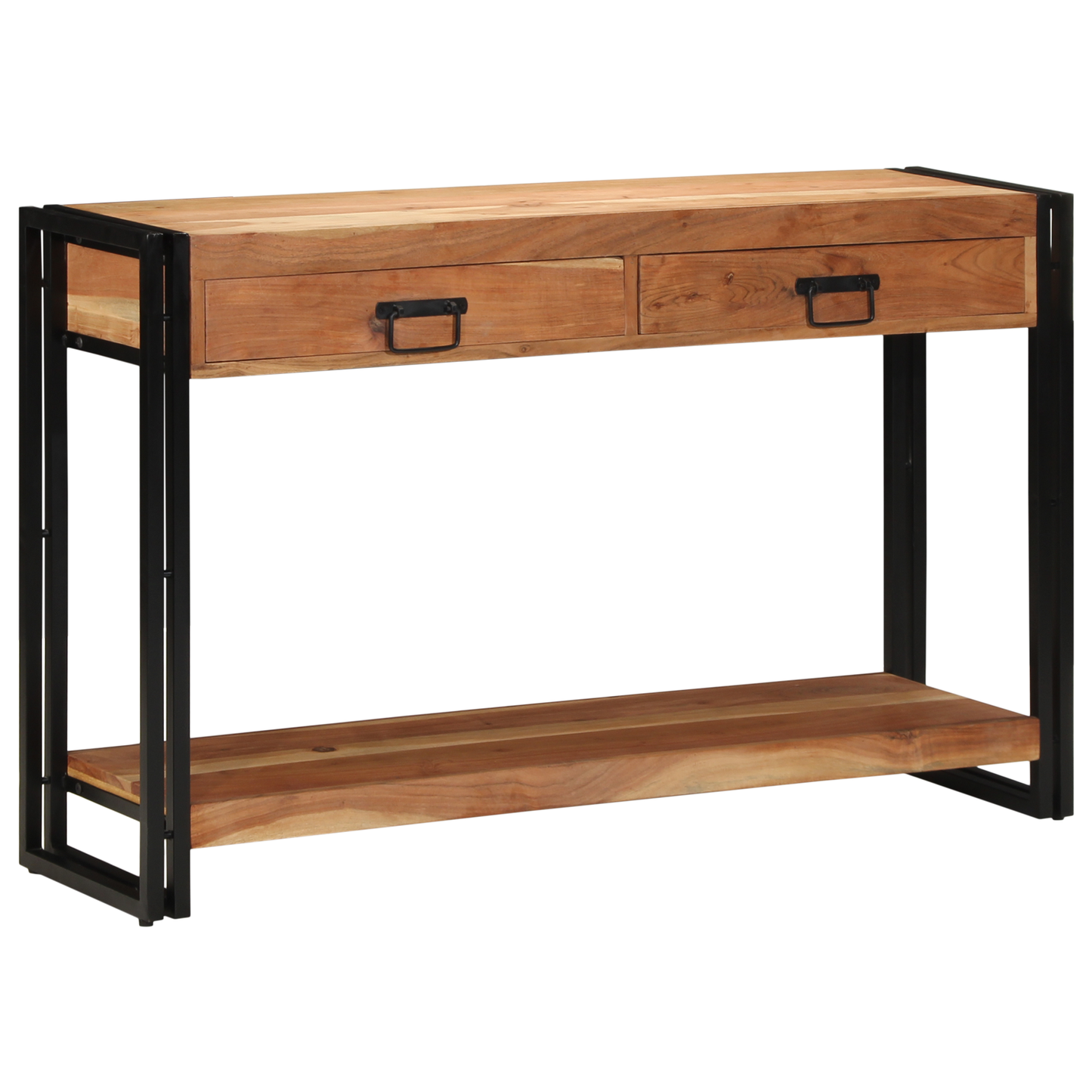 Konsolbord 120X33X75 Cm Massivt Akacietræ