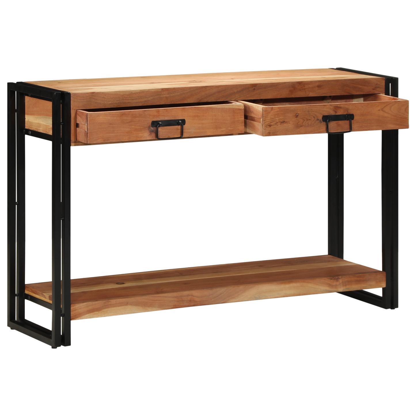Konsolbord 120X33X75 Cm Massivt Akacietræ