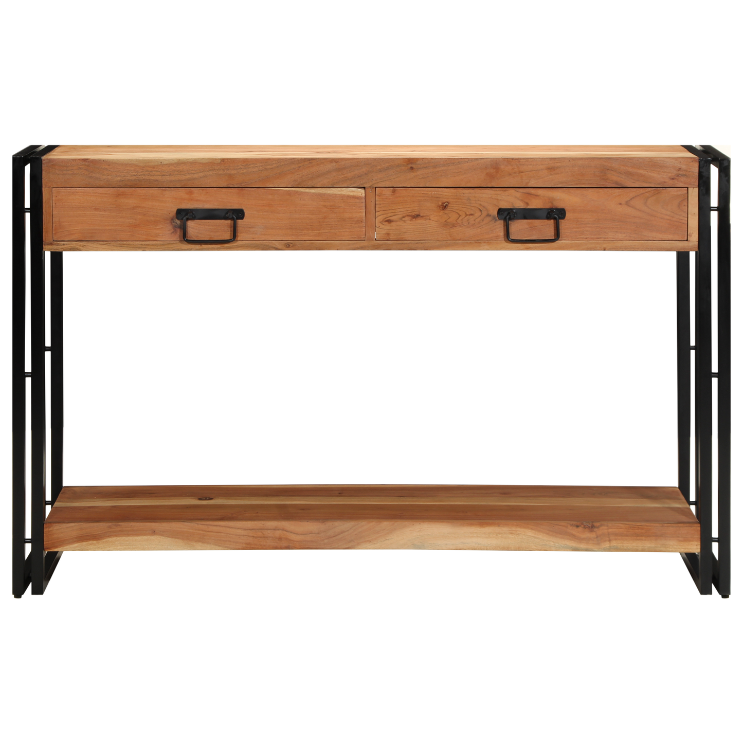 Konsolbord 120X33X75 Cm Massivt Akacietræ