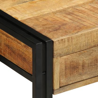 Konsolbord 90X33X75 Cm Solid Ruha Mangantræ