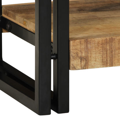Konsolbord 90X33X75 Cm Solid Ruha Mangantræ