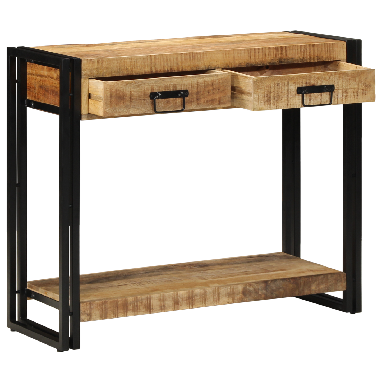 Konsolbord 90X33X75 Cm Solid Ruha Mangantræ
