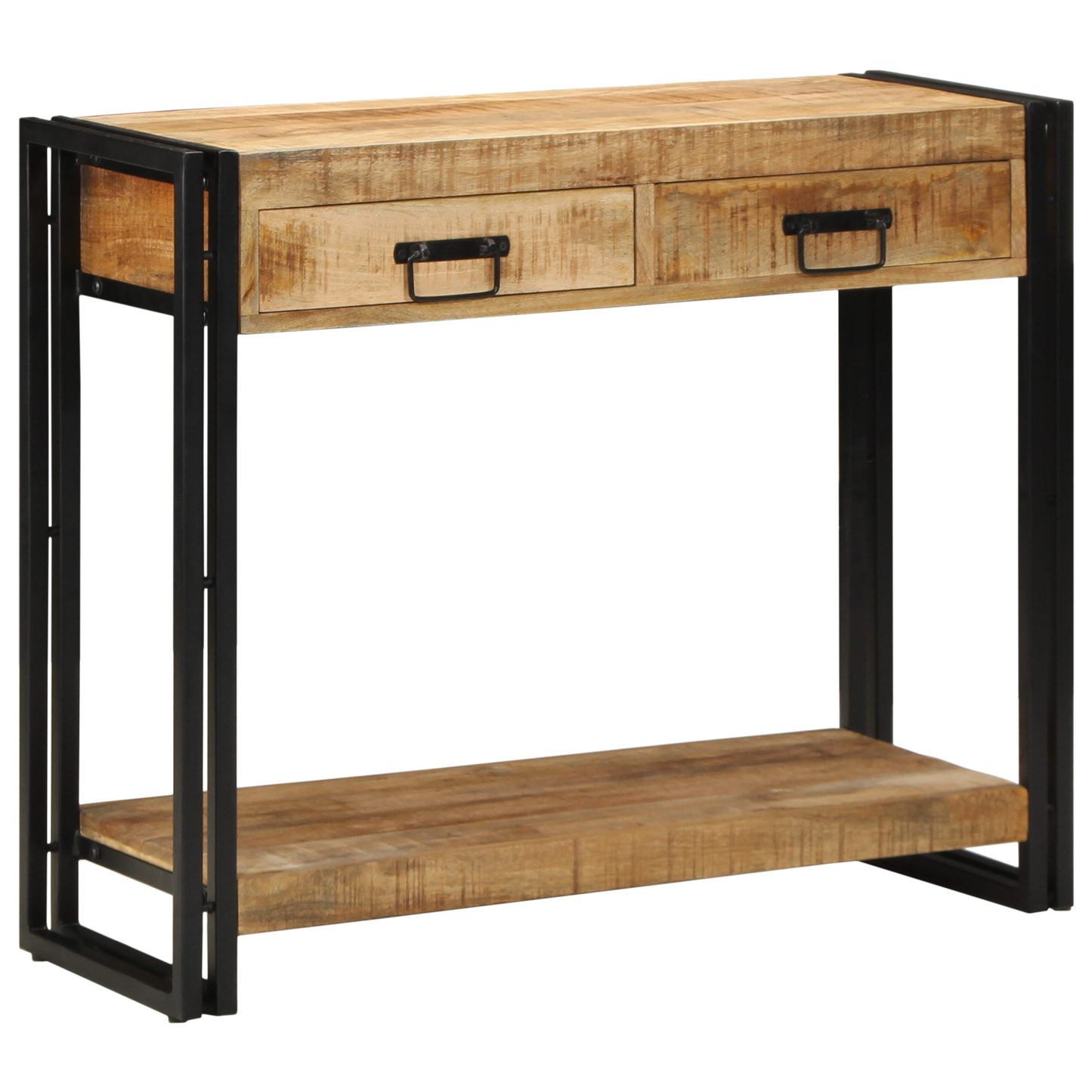 Konsolbord 90X33X75 Cm Solid Ruha Mangantræ