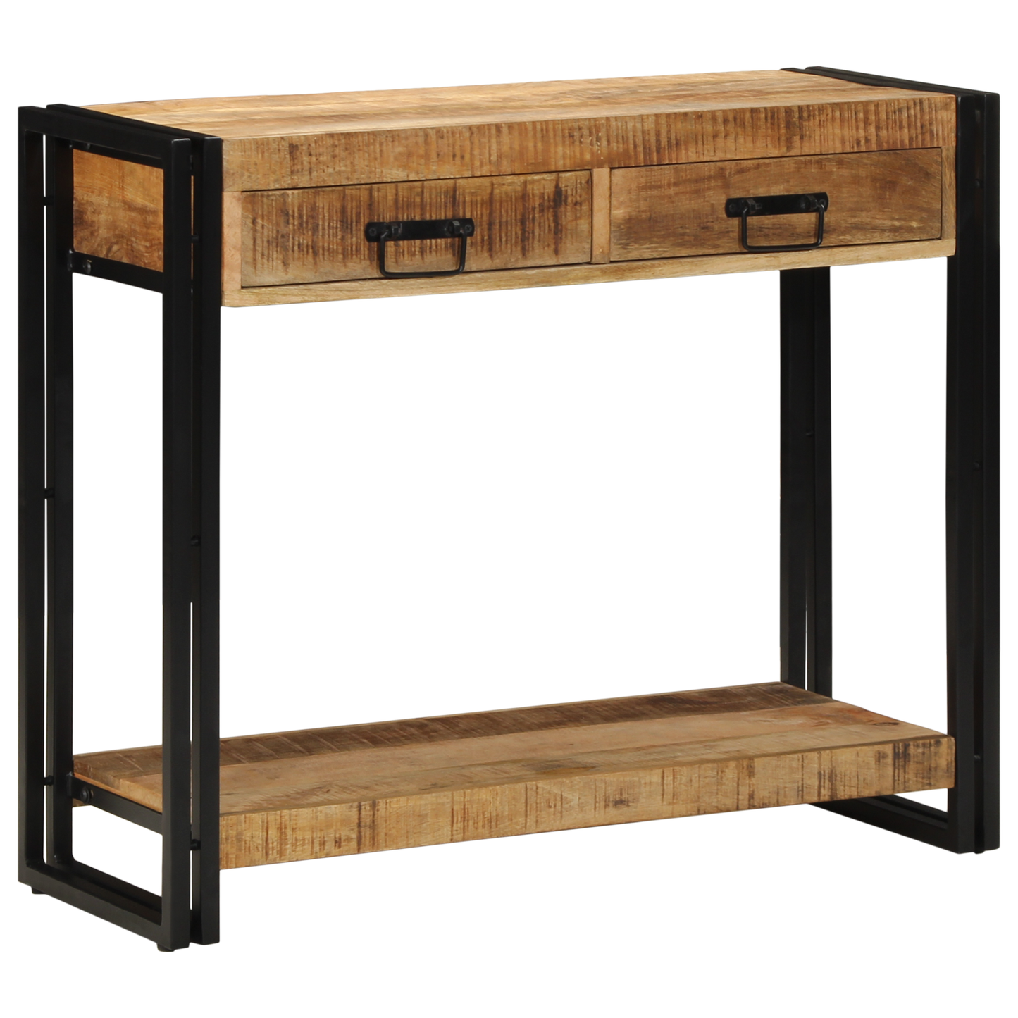 Konsolbord 90X33X75 Cm Solid Ruha Mangantræ