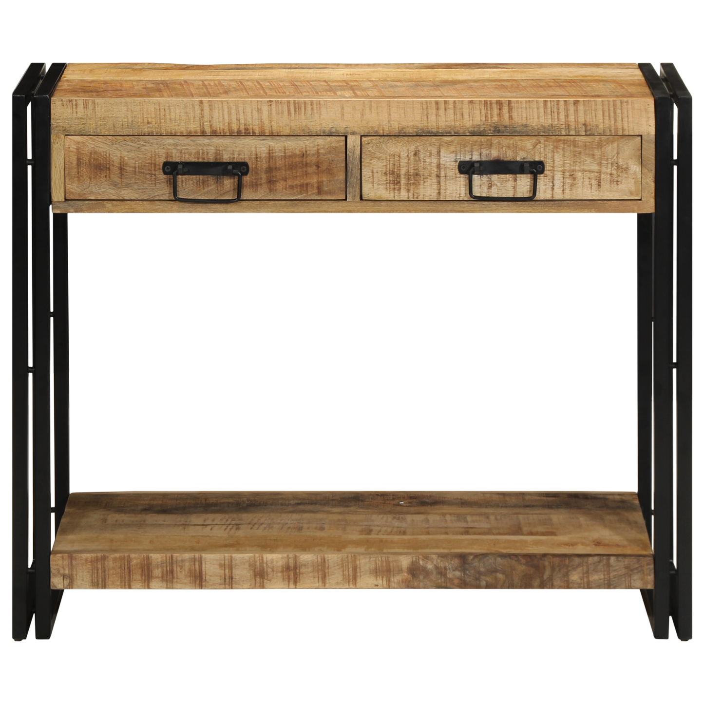 Konsolbord 90X33X75 Cm Solid Ruha Mangantræ