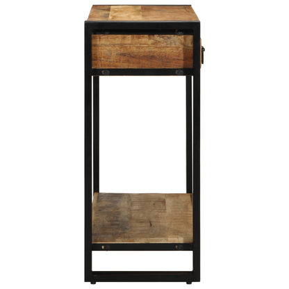 Konsolbord 90X33X75 Cm Solid Ruha Mangantræ